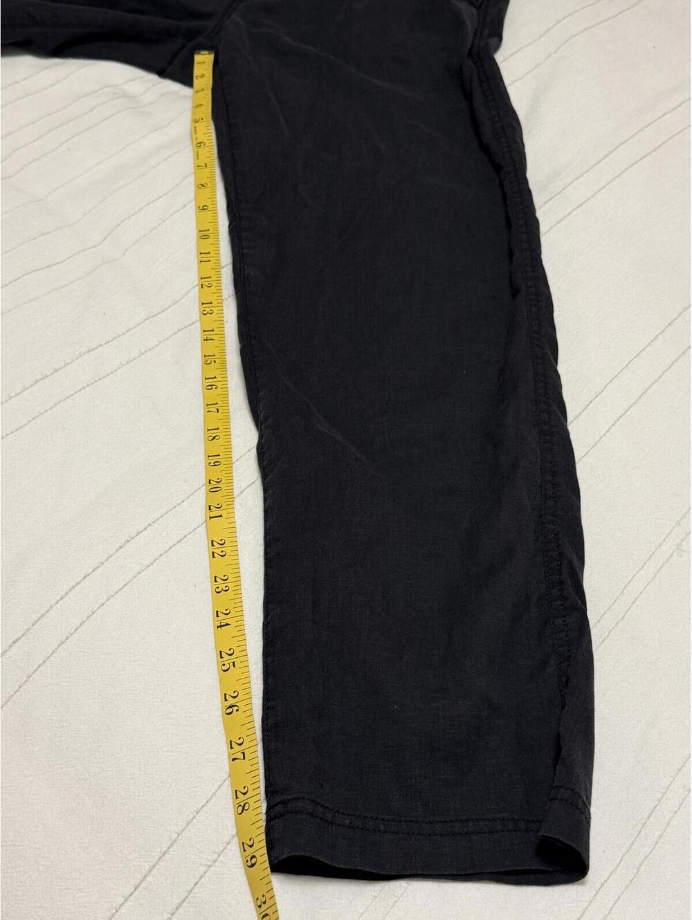 prAna Black Drawstring Casual Pants Women's Small - Picture 6 of 6